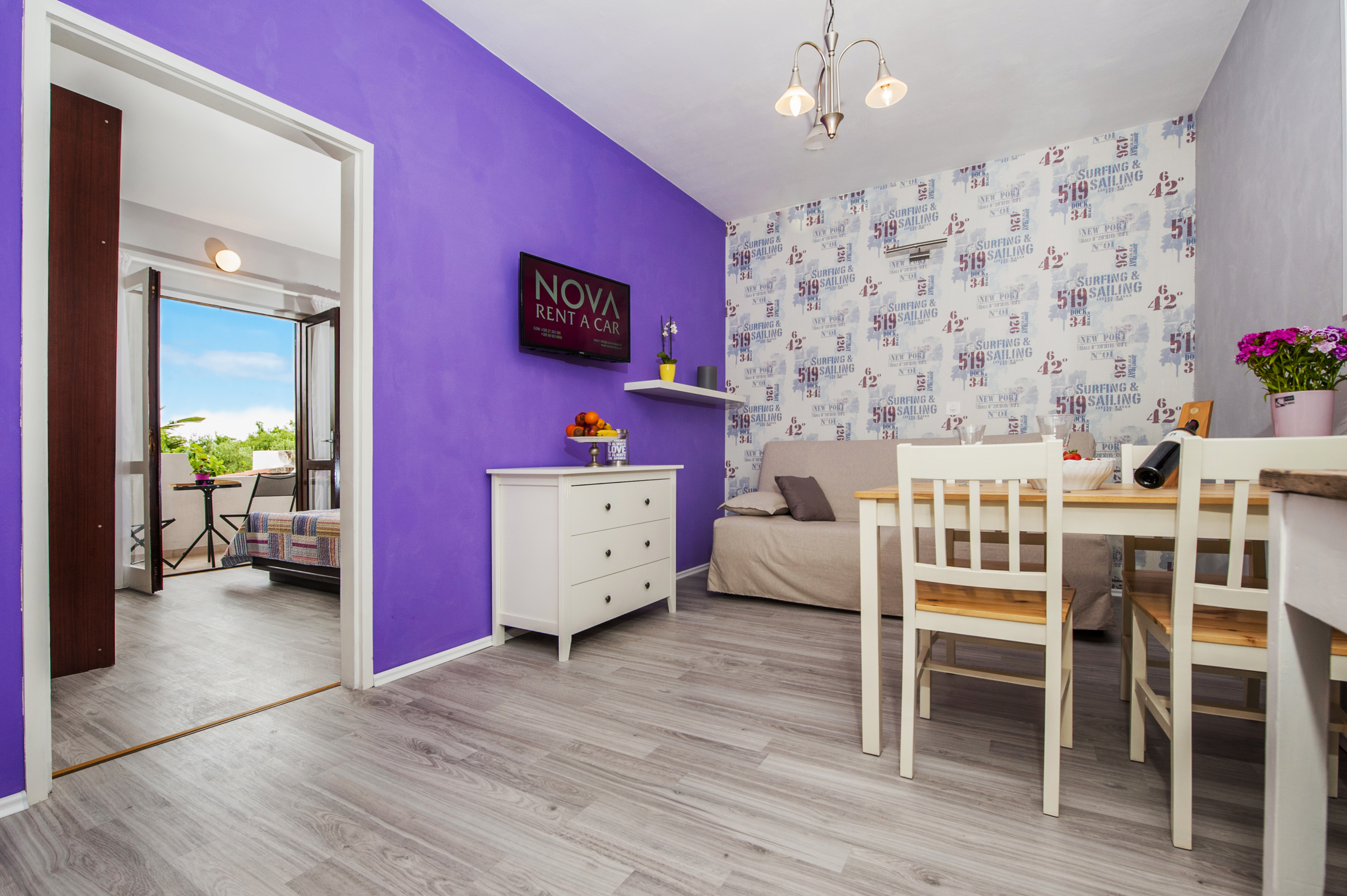 1BR – bedroom view